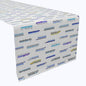 High Speed Train Stripe Table Runners