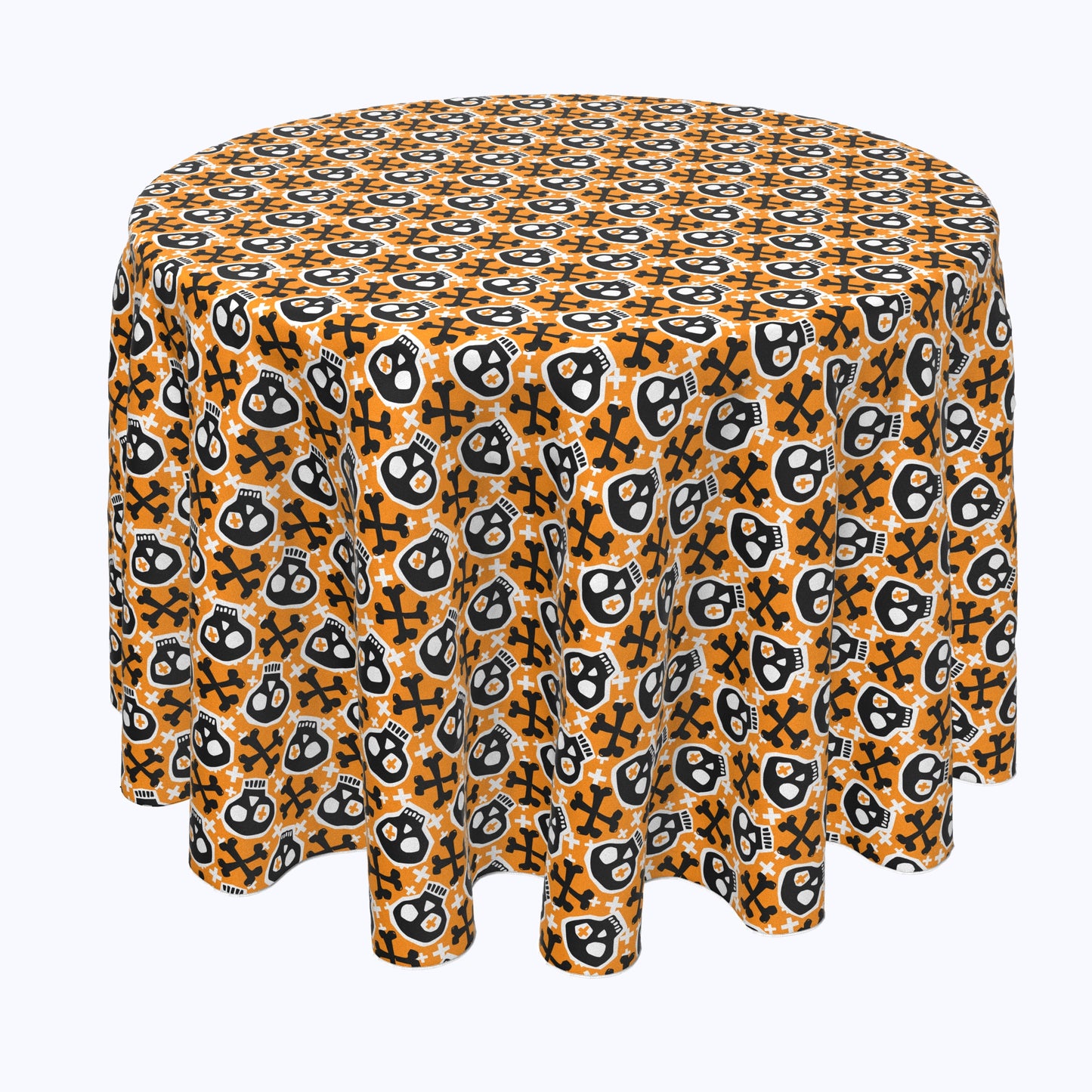 Hipster Skull and Bones Rounds
