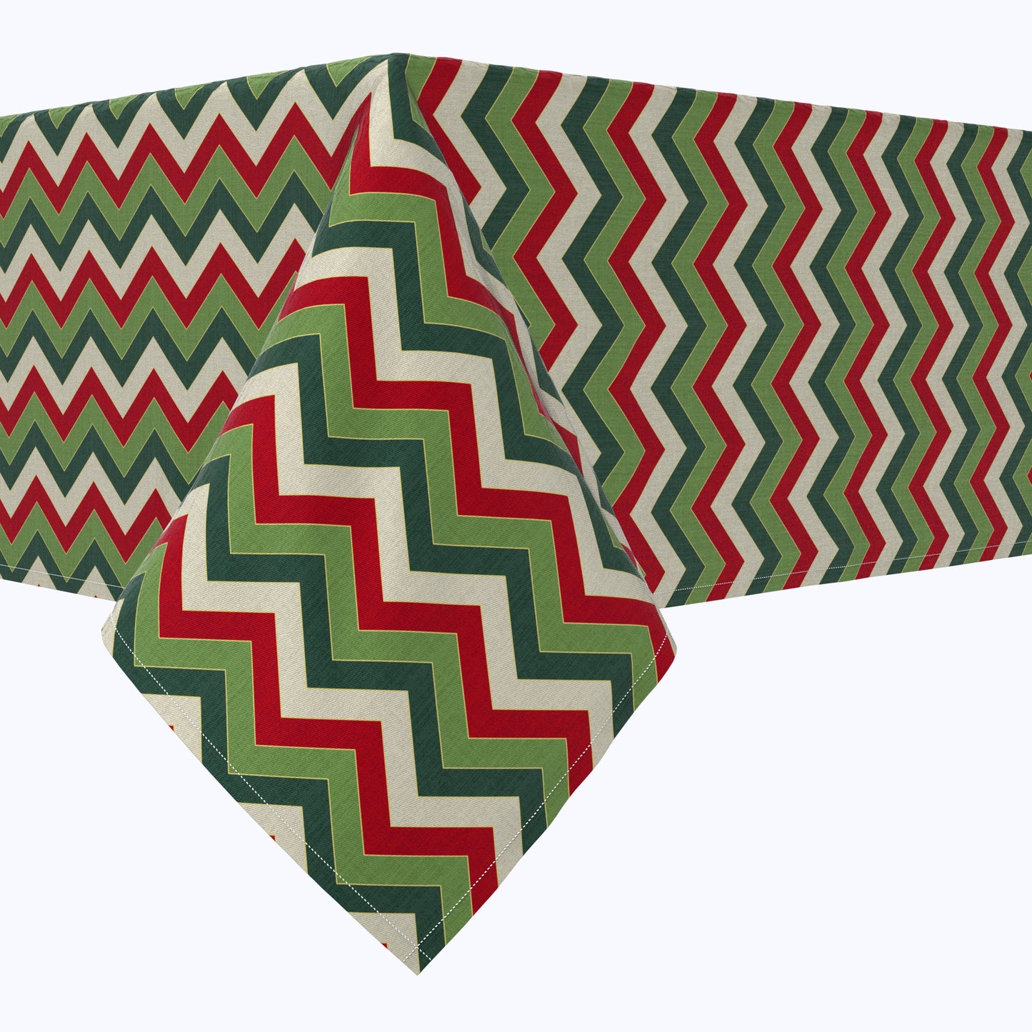 Holiday Chevron Cotton Rectangles