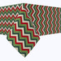 Holiday Chevron Cotton Rectangles