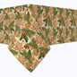 Holiday Gingerbread Cookies & Pinecones Tablecloths
