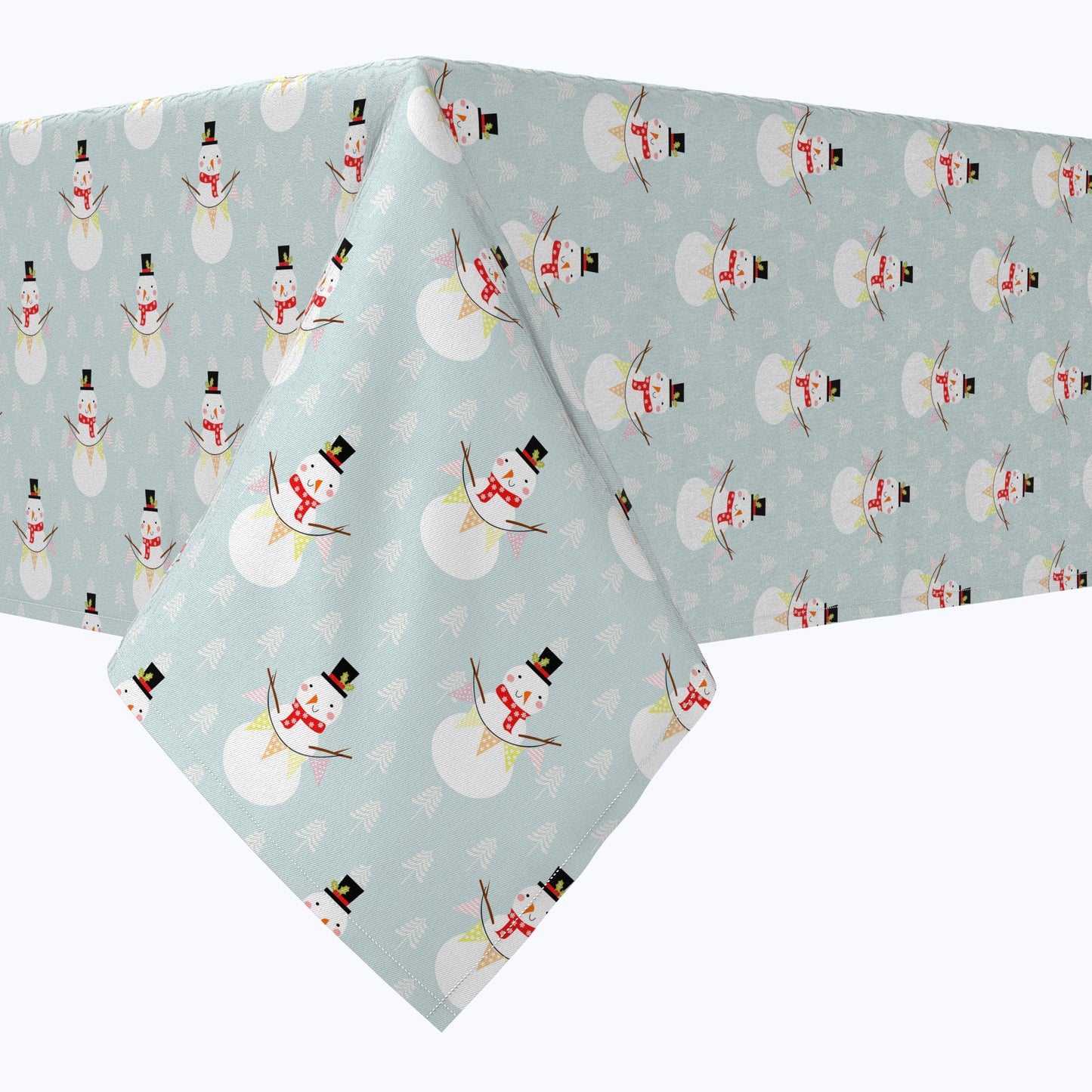 Holiday Snowmen Cotton Squares