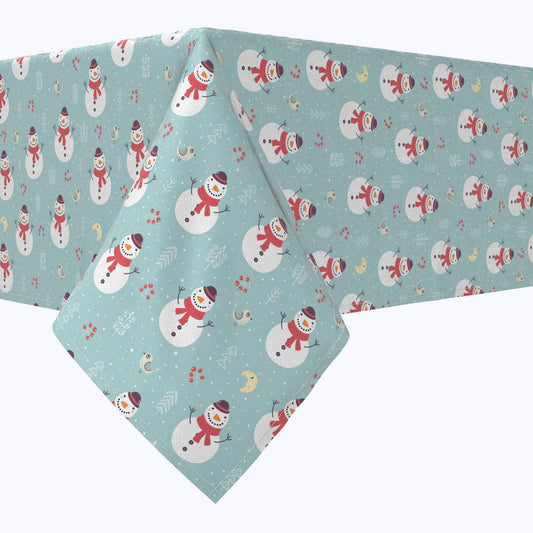 Holly Jolly Snowmen Cotton Squares