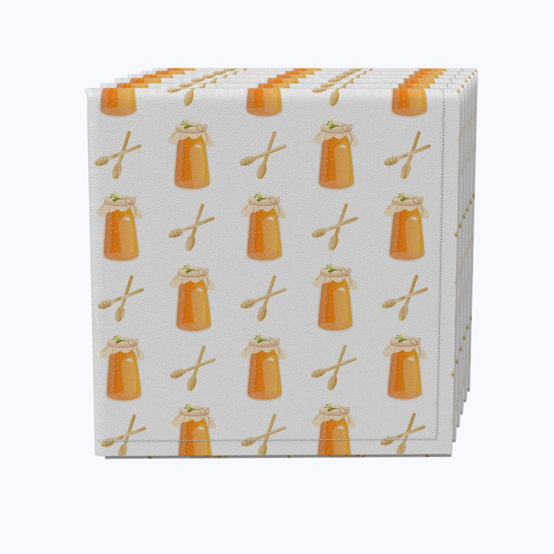 Honey Jar Design Napkins