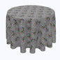 Houndstooth & Flowers Rounds
