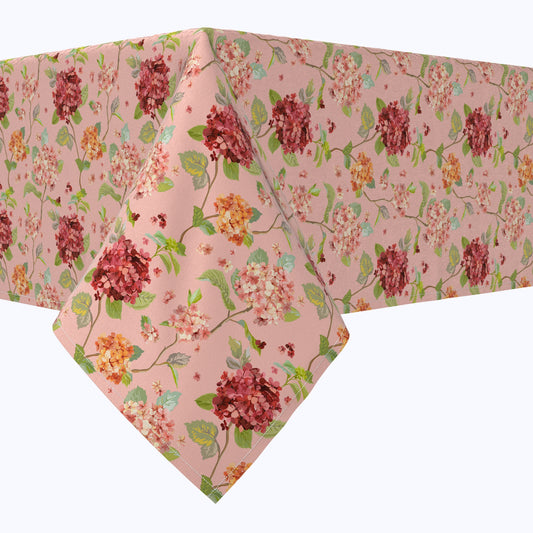 Hydrangea Blossom Cotton Rectangles