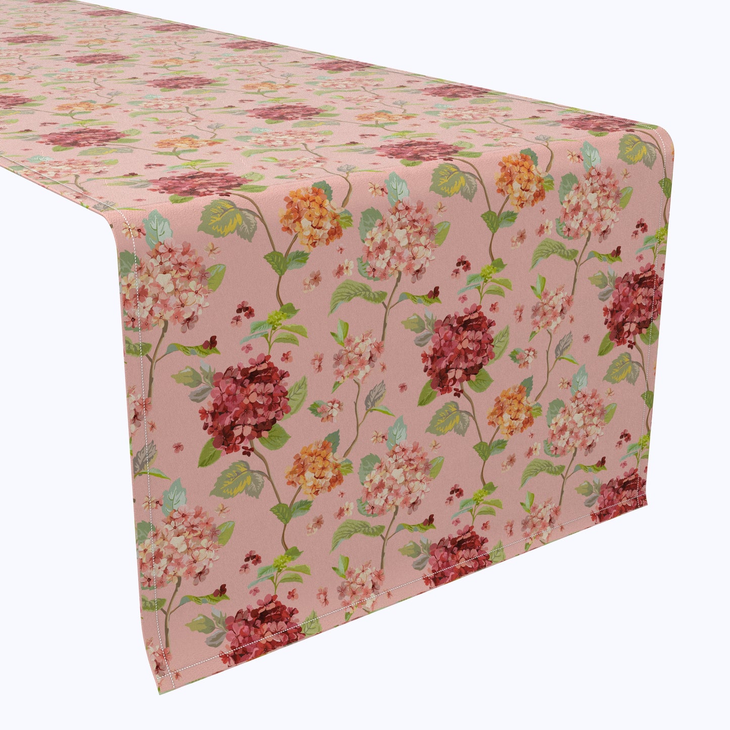 Hydrangea Blossom Table Runners