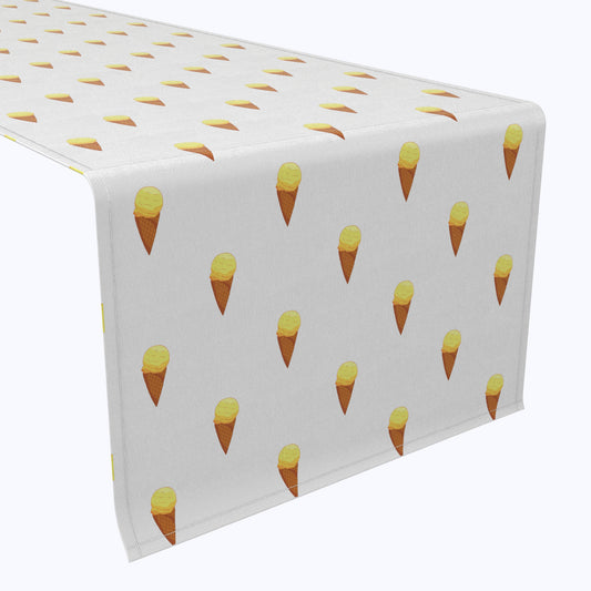 Ice Cream Cones Table Runners