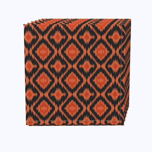 Ikat Halloween Napkins