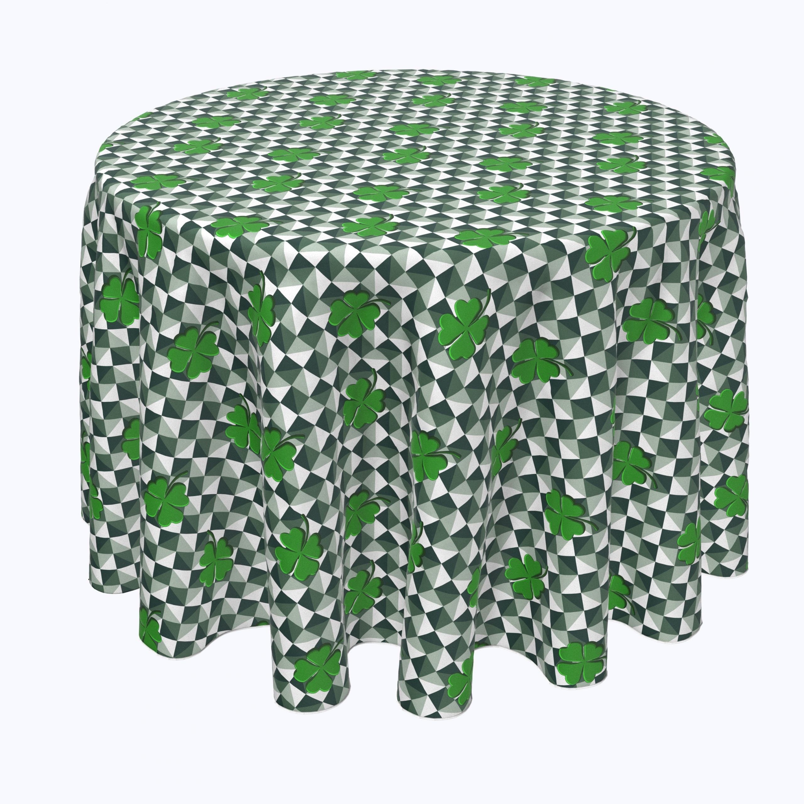 Infinity Shamrock Rounds – Tablecloth.com