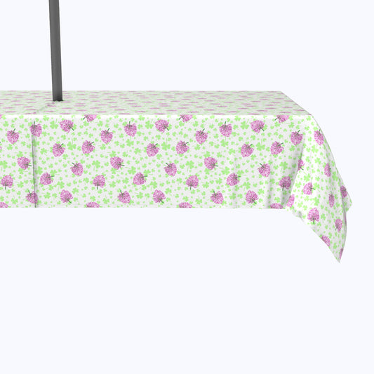 Irish Bloom White Outdoor Rectangles