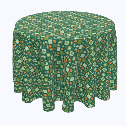 Irish Sweater Argyle Rounds