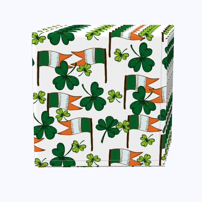 Irish Flags & Clovers Napkins