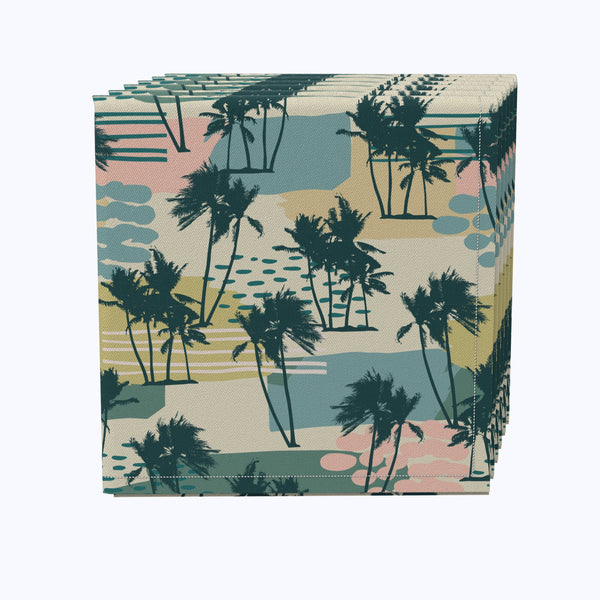 Island Illustration Napkins