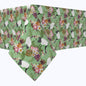 Japanese Crane & Flowers Cotton Rectangles