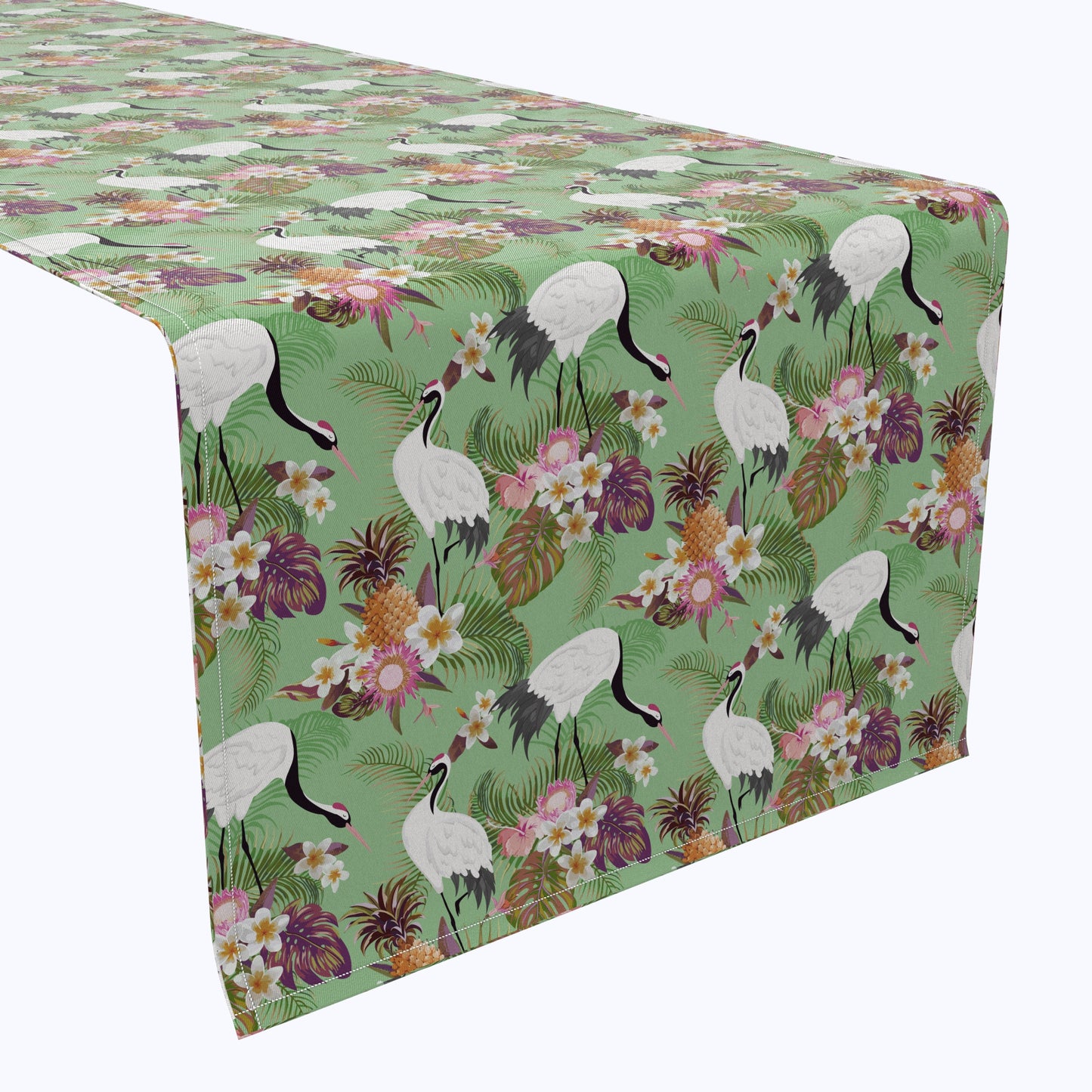 Japanese Crane & Flowers Table Runners
