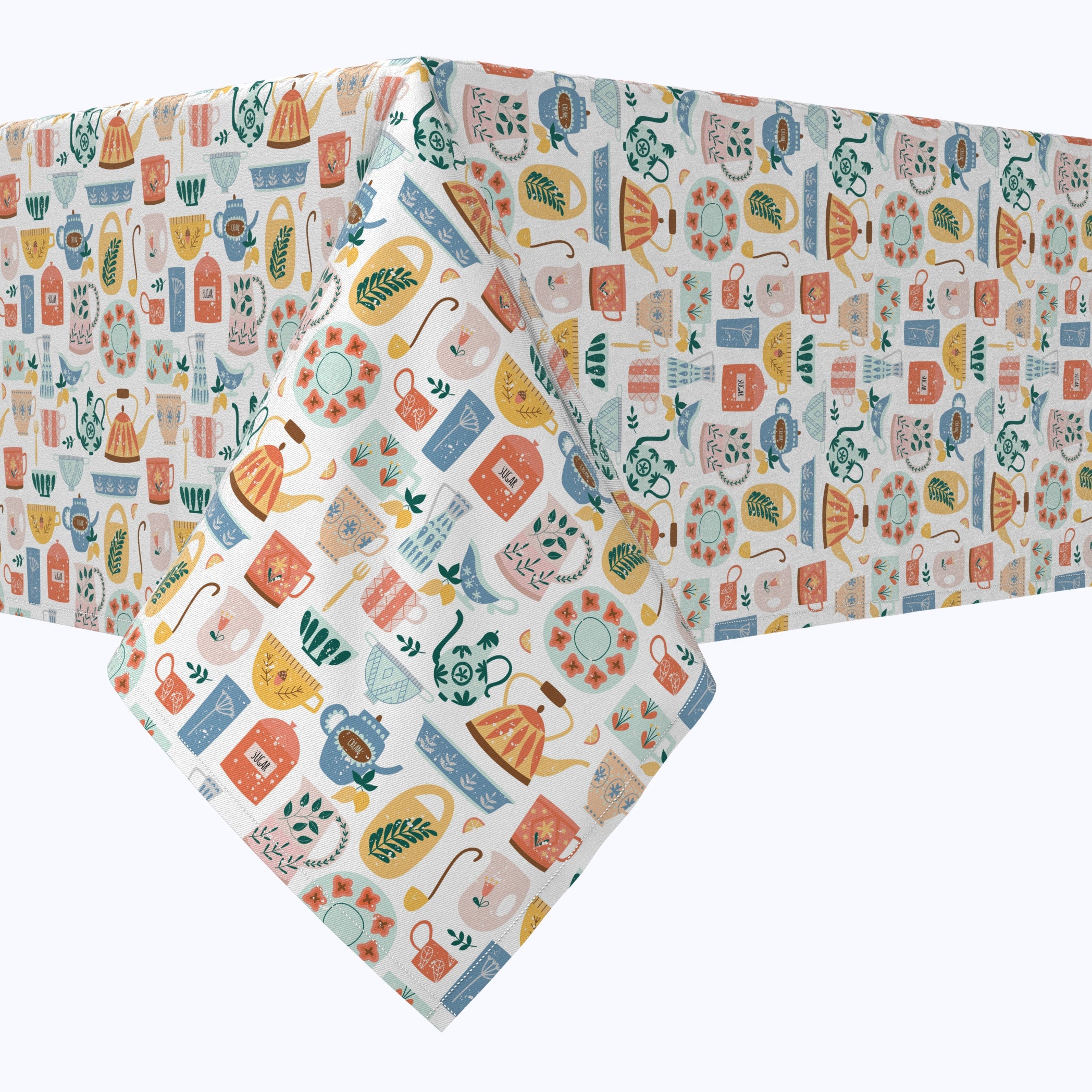 Kitchen Cookware Cotton Rectangles – Tablecloth.com