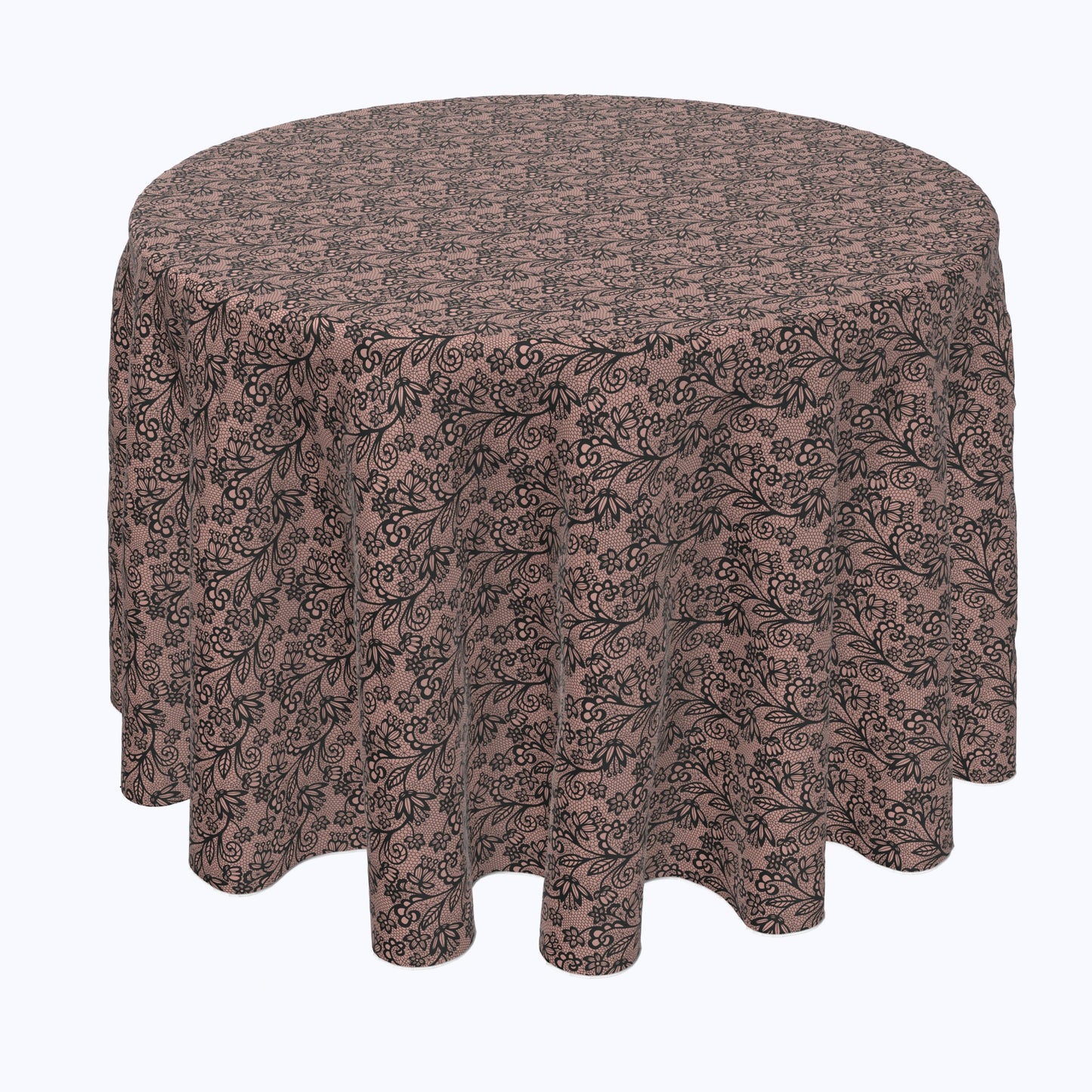 Lace Floral Drawing Rounds