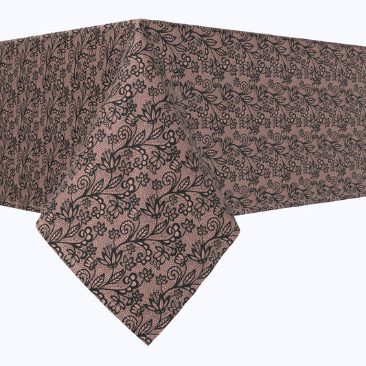 Lace Floral Drawing Squares