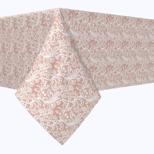 Lace Flower Crochet Rectangles