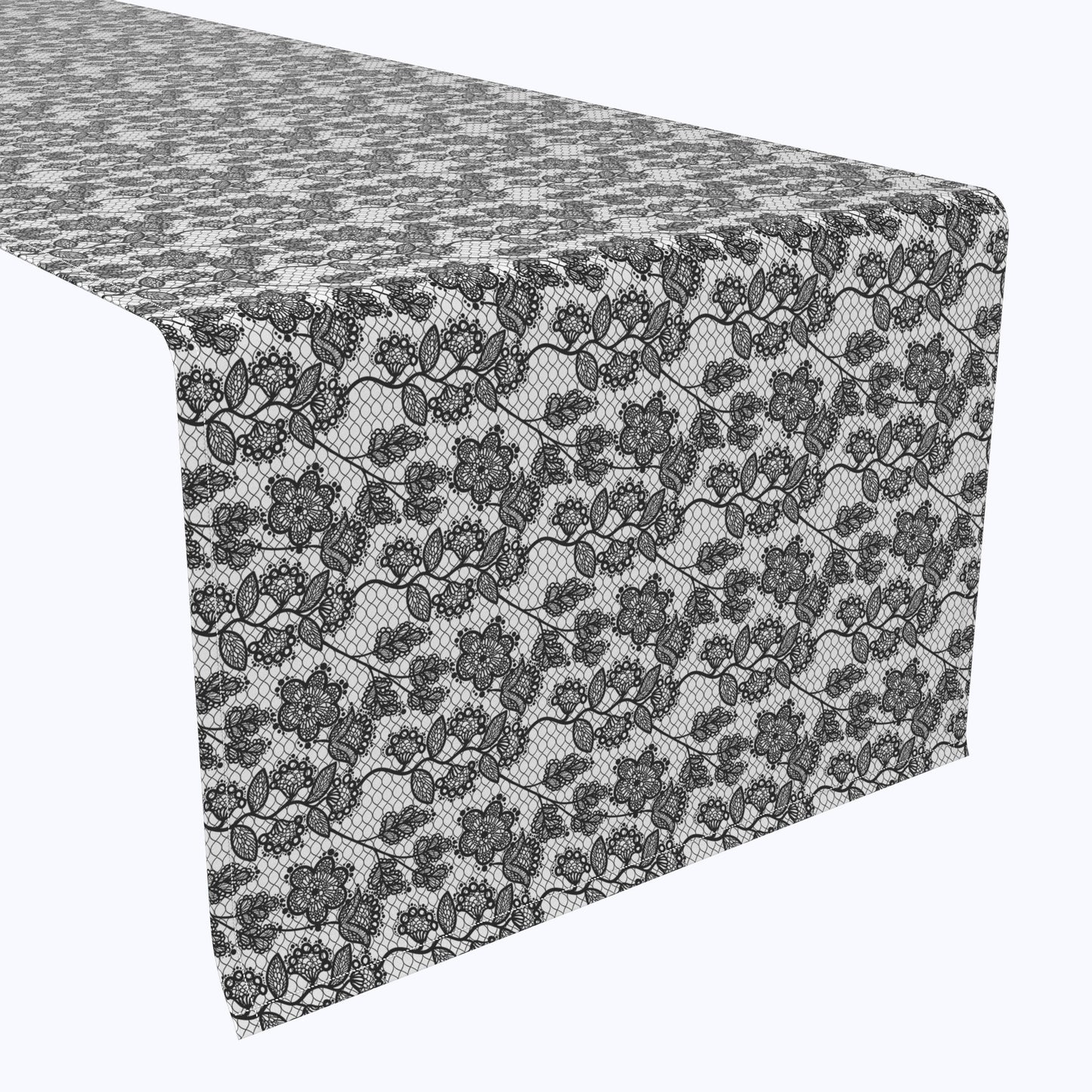 Lace Flowers & Leaves Runners