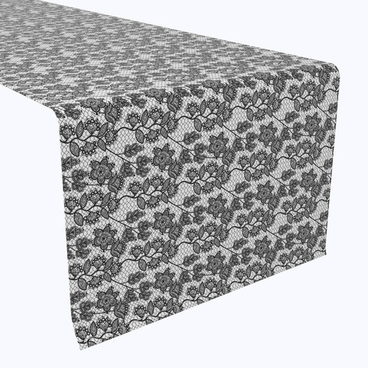 Lace Flowers & Leaves Runners