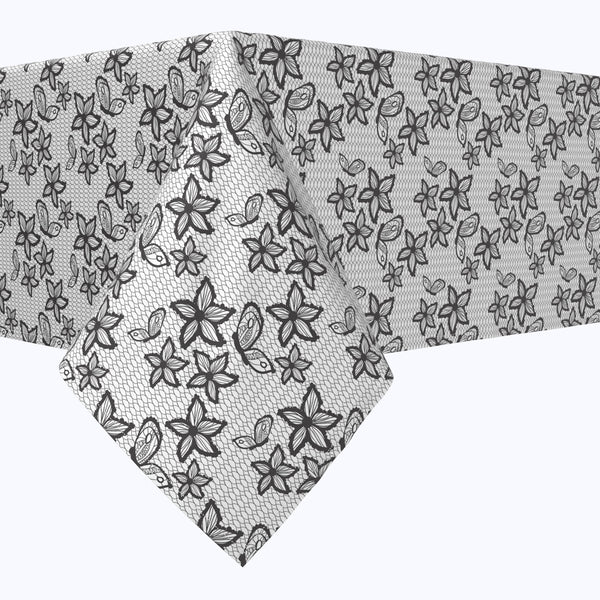Lacey Butterflies & Flowers Rectangles