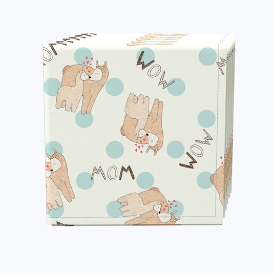 Lama Mom Toss Napkins