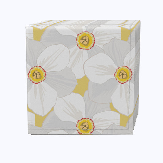 Large Petal Flowers Napkins