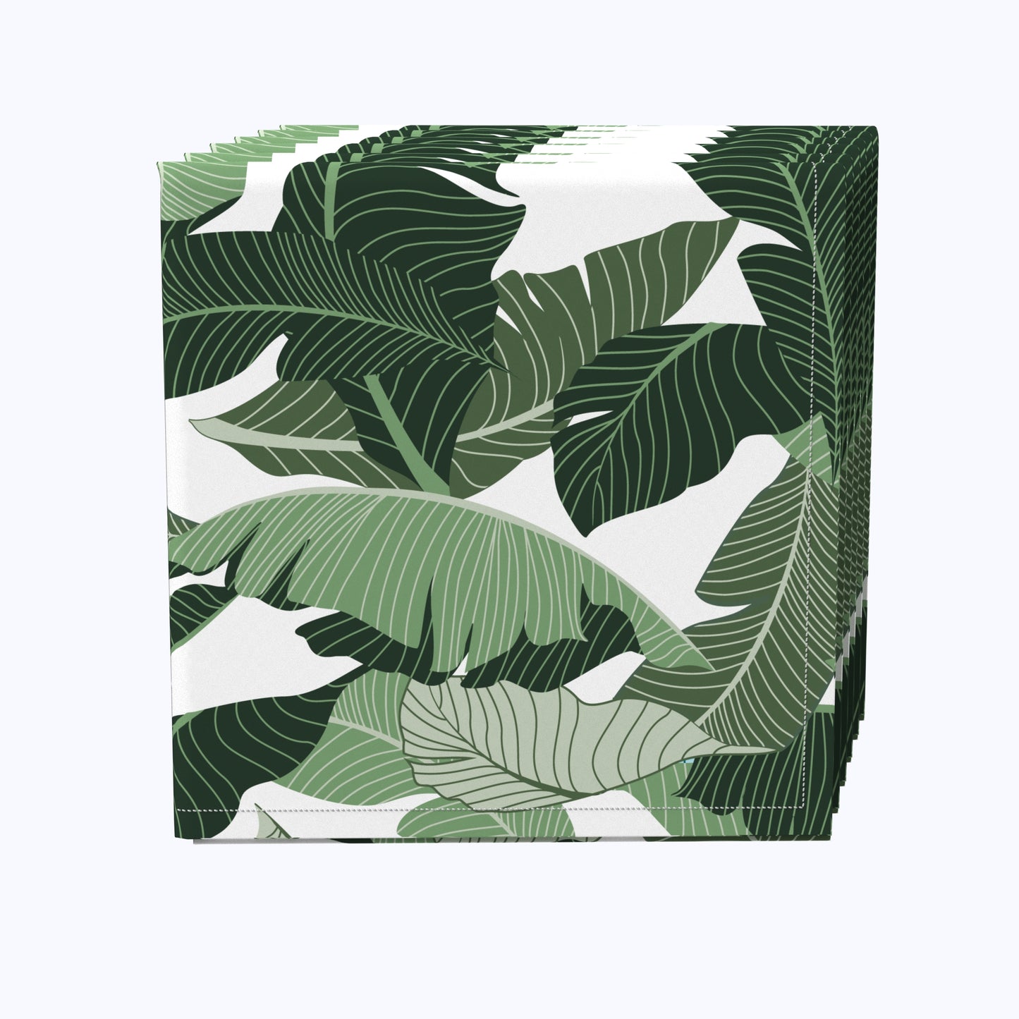 Large Green Palms Napkins