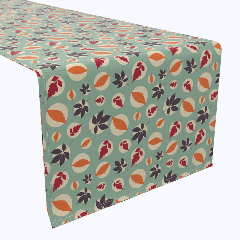 Leaves in Dots Cotton Table Runners