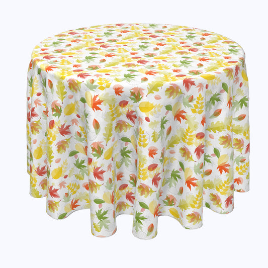 Leaves Allover Round Tablecloths