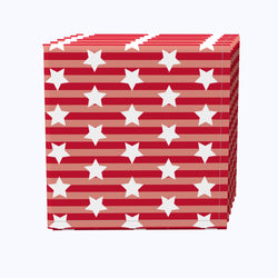 Liberty Stars & Stripes Red Napkins