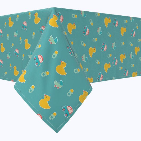 Little Ducks Design Cotton Rectangles