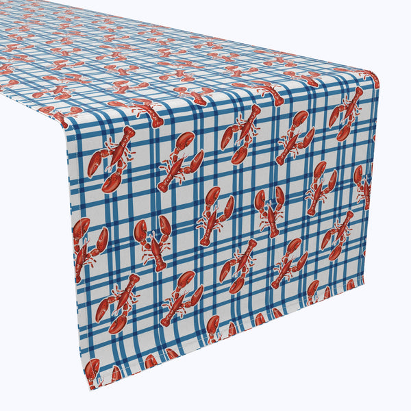 Lobster Picnic Check Table Runners