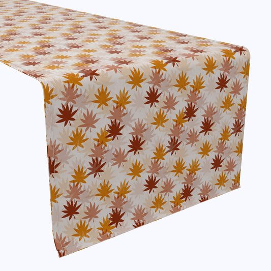 Maple Leaves Sketch Table Runners