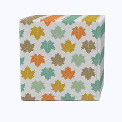 Maple Leaves Style Cotton Napkins
