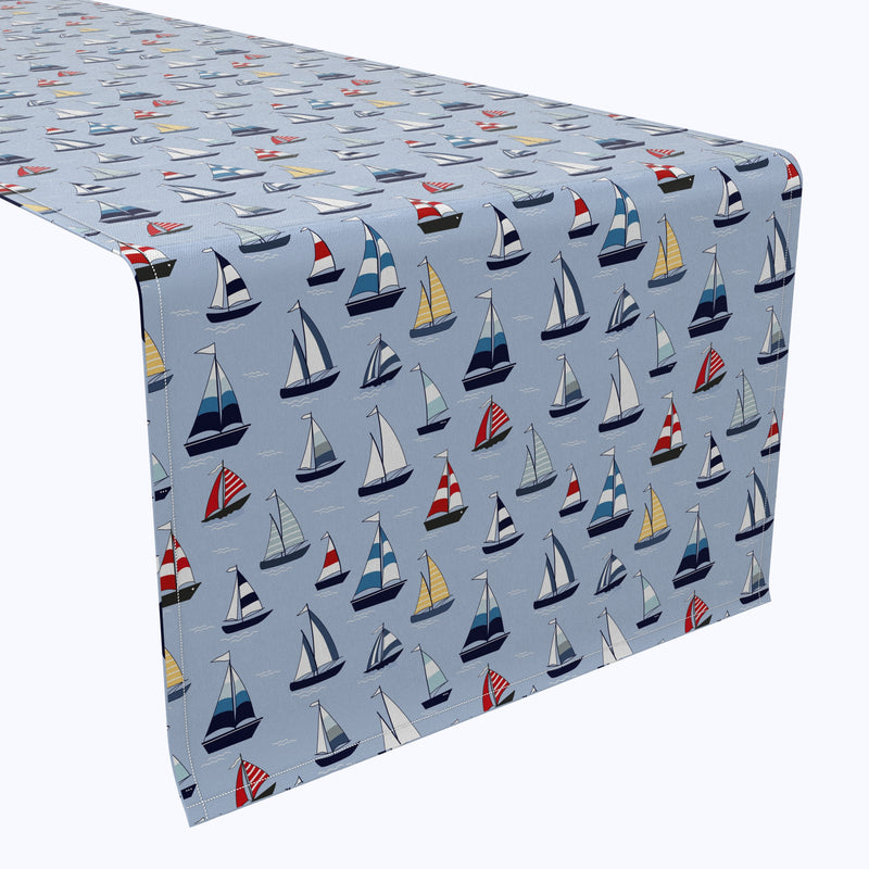 Marine Sailboats Table Runners