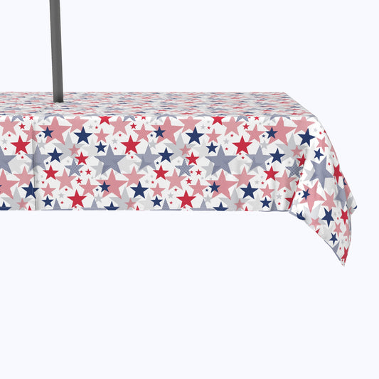 Memorial Stars Design Outdoor Rectangles