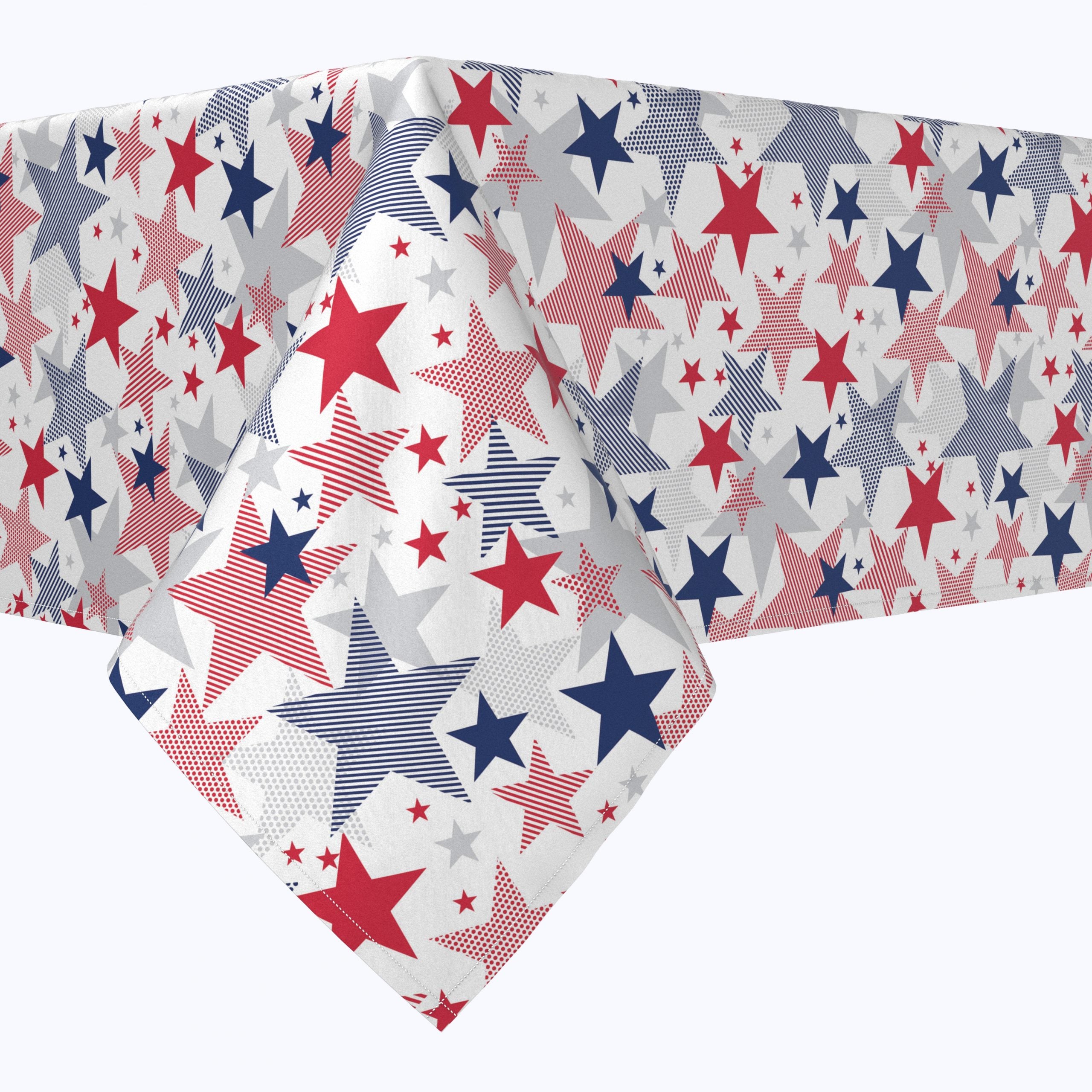 Memorial Stars Design Rectangles – Tablecloth.com