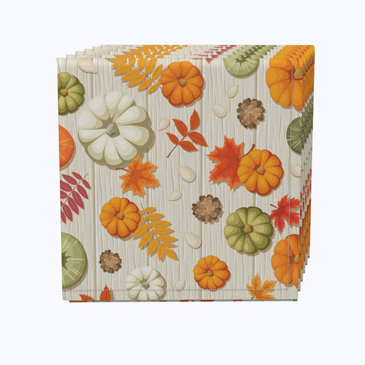 Mini Pumpkins Napkins