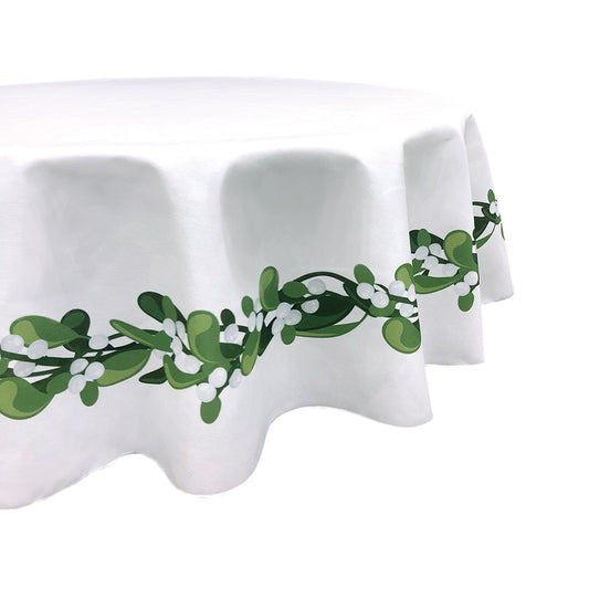 Mistletoe Garland Rounds
