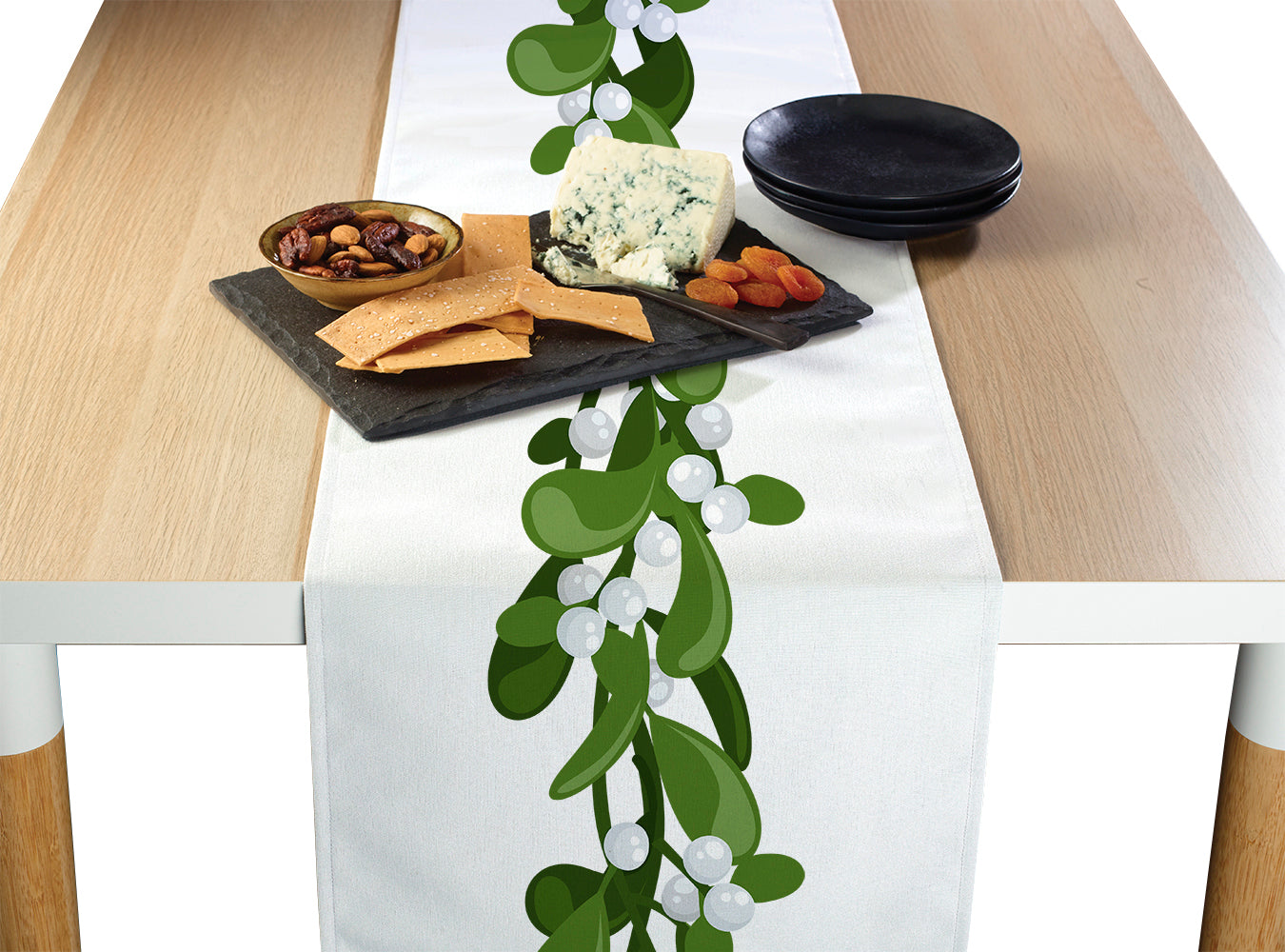 Mistletoe Garland Runners