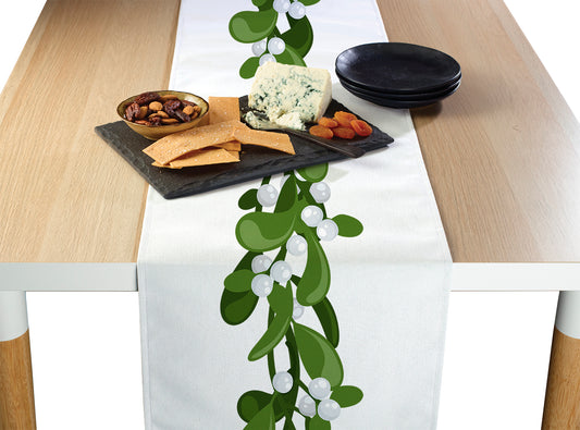 Mistletoe Garland Runners