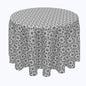 Modern Black & White Lace Rounds
