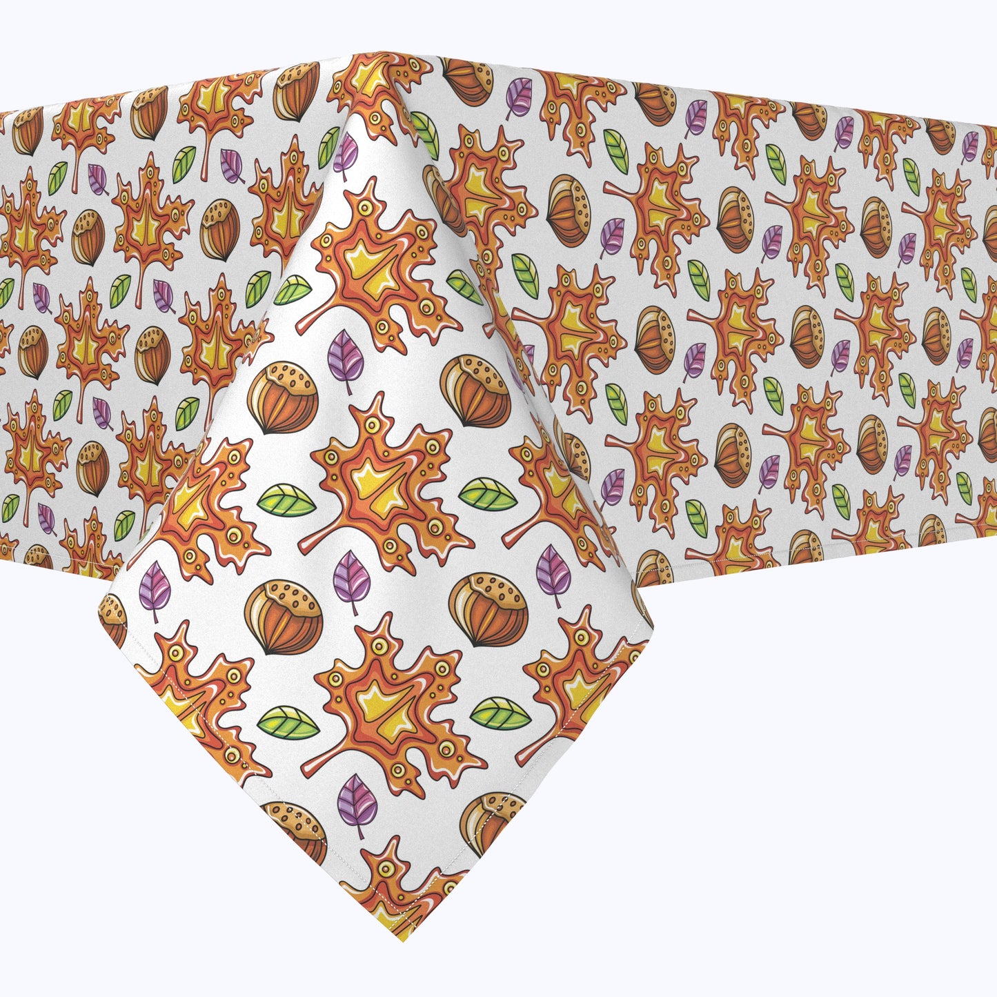 Modern Maple Leaves Square Tablecloths
