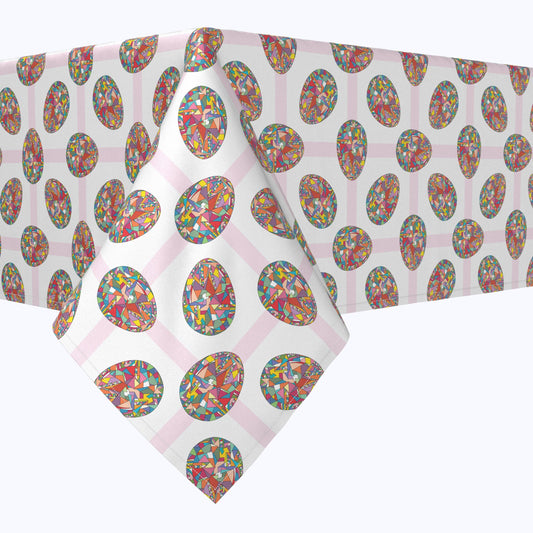 Mosaic Easter Eggs Rectangles