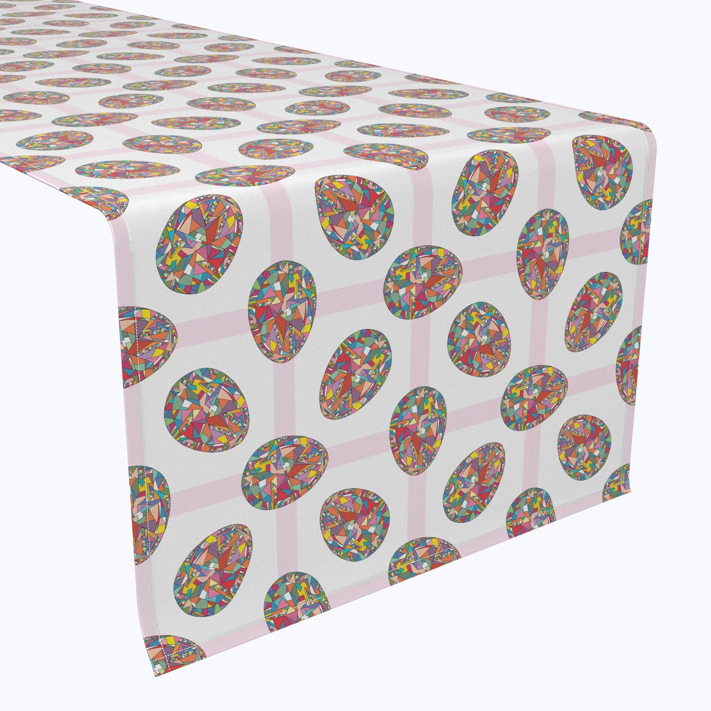 Mosaic Easter Eggs Runners