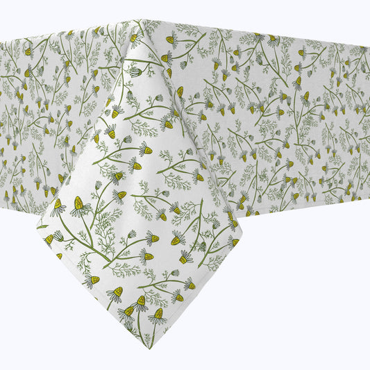 Natures Flowers Cotton Rectangles