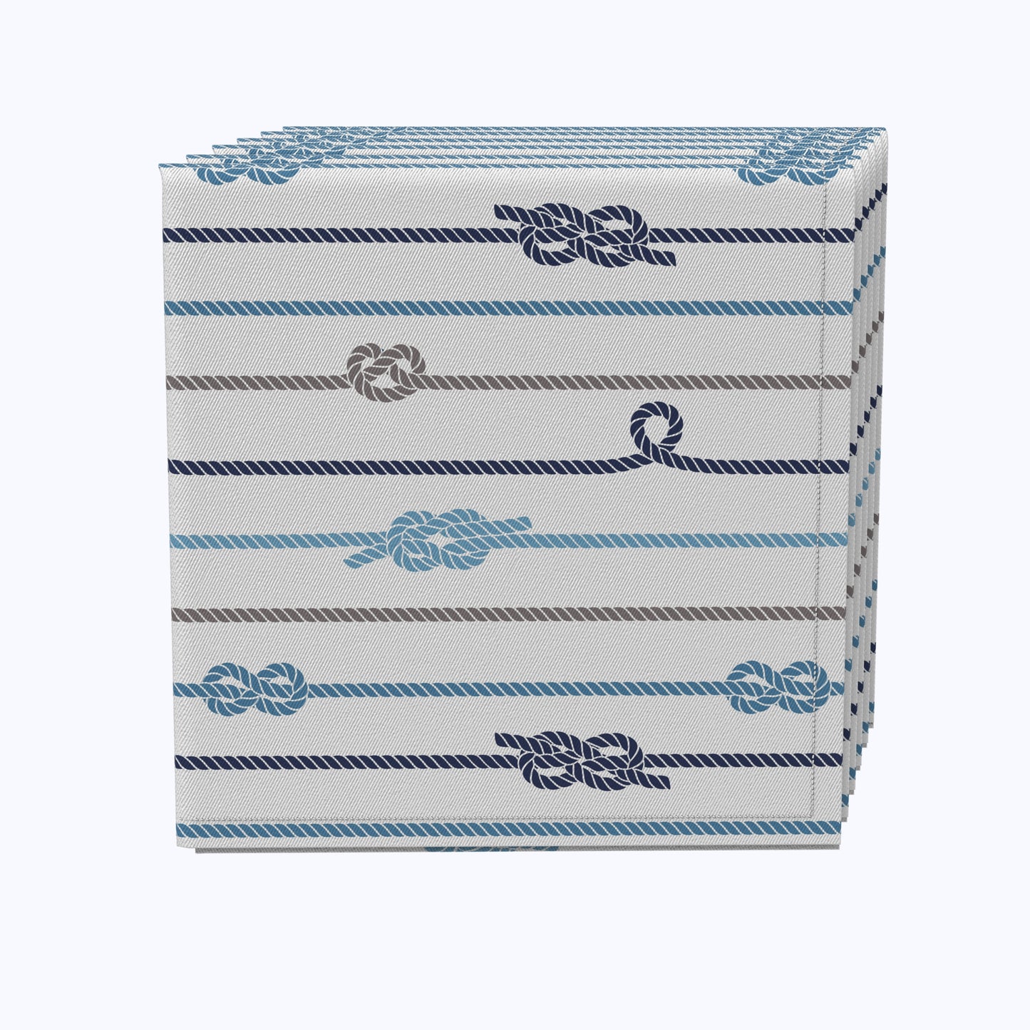 Nautical Rope Knot Stripe Napkins